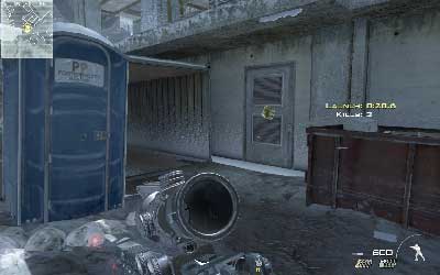 Run through the pipes and move toward doors to the building - Fire Mission - SpecOps missions - Call of Duty: Modern Warfare 3 - Game Guide and Walkthrough