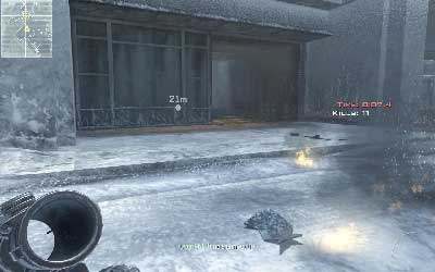 When the road is clear run to the bunker on the other side of the street - Fire Mission - SpecOps missions - Call of Duty: Modern Warfare 3 - Game Guide and Walkthrough