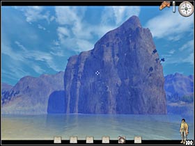 You will have to locate two small islands (#1) - Chapter IX: Level 1 Walkthrough - Chapter IX - Call of Juarez - Game Guide and Walkthrough