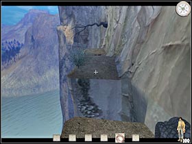 Once again, you will have to use the whip to reach the upper level (#1) - Chapter IX: Level 1 Walkthrough - Chapter IX - Call of Juarez - Game Guide and Walkthrough