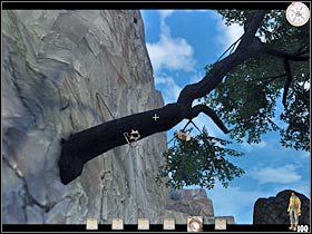 You will have to get down to a lower ledge at some point (#1) - Chapter IX: Level 1 Walkthrough - Chapter IX - Call of Juarez - Game Guide and Walkthrough