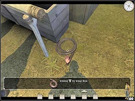 First of all, you will have to climb up to the top of the largest crate (#1) - Chapter I: Level 2 Walkthrough - Chapter I - Call of Juarez - Game Guide and Walkthrough