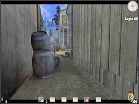 There's a challenging manoeuvre ahead of you, so I'd strongly recommend that you save your current progress - Chapter I: Level 2 Walkthrough - Chapter I - Call of Juarez - Game Guide and Walkthrough