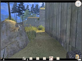 You should be able to reach a large group of crates (#1) - Chapter I: Level 3 Walkthrough - Chapter I - Call of Juarez - Game Guide and Walkthrough