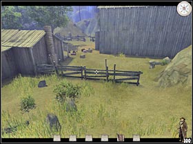 Once you're close enough, a new cut-scene should appear on your screen (#1) - Chapter II: Walkthrough - Chapter II - Call of Juarez - Game Guide and Walkthrough