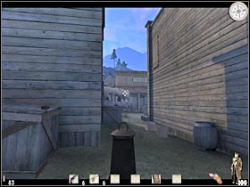 Once again, you should wait at least a few seconds - Chapter III: Level 2 Walkthrough - Chapter III - Call of Juarez - Game Guide and Walkthrough