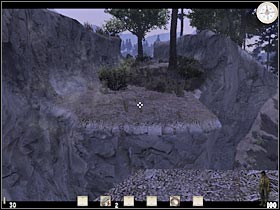 You should be able to reach a large cliff area very soon - Chapter IV: Level 1 Walkthrough - Chapter IV - Call of Juarez - Game Guide and Walkthrough