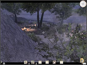 Start moving towards the left side of the screen - Chapter IV: Level 2 Walkthrough - Chapter IV - Call of Juarez - Game Guide and Walkthrough