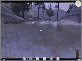 You should find yourself on top of a large boulder (#1) - Chapter IV: Level 2 Walkthrough - Chapter IV - Call of Juarez - Game Guide and Walkthrough