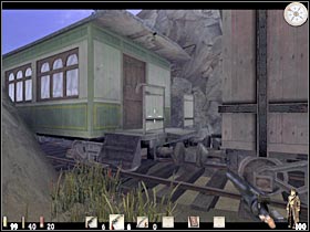 Enter the wagon - Chapter VI: Level 2 Walkthrough - Chapter VI - Call of Juarez - Game Guide and Walkthrough