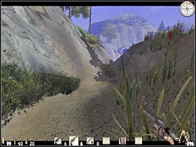 Try making a few steps forward - Chapter VI: Level 2 Walkthrough - Chapter VI - Call of Juarez - Game Guide and Walkthrough