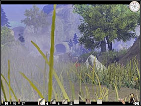 You will have to get closer to the bridge area - Chapter VI: Level 2 Walkthrough - Chapter VI - Call of Juarez - Game Guide and Walkthrough