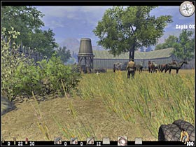 Keep going towards your current target (#1) - Chapter VII: Level 3 Walkthrough - Chapter VII - Call of Juarez - Game Guide and Walkthrough