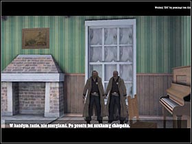 The most important thing for you to know is that you'll have to kill two bandits instead of only one (#1) - Chapter VIII: Level 2 Walkthrough - Chapter VIII - Call of Juarez - Game Guide and Walkthrough