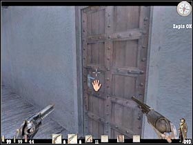 You will find yourself in a small courtyard - Chapter XIV: Level 1 Walkthrough - Chapter XIV - Call of Juarez - Game Guide and Walkthrough