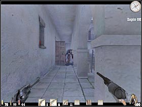 Enter the new corridor - Chapter XIV: Level 1 Walkthrough - Chapter XIV - Call of Juarez - Game Guide and Walkthrough