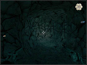 In one moment you will reach a rocky tunnel - Chapter XIV - Walkthrough - Ray - Call of Juarez: Bound in Blood - Game Guide and Walkthrough