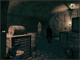 Right behind the second door [secret] another shooters are waiting - Chapter XIV - Walkthrough - Ray - Call of Juarez: Bound in Blood - Game Guide and Walkthrough