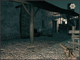 The last one is also nearby the places with horses, under the roof, next to the reinforcement of the wall - Chapter XIV - Secrets - Thomas - Call of Juarez: Bound in Blood - Game Guide and Walkthrough