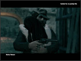 When you will win the gameplay for Thomas in this chapter will come to an end - Chapter XIV - Walkthrough - Thomas - Call of Juarez: Bound in Blood - Game Guide and Walkthrough