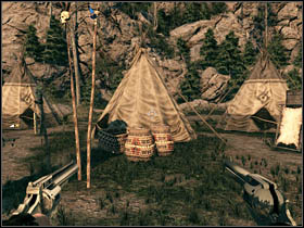 Very similar explanation describes the location of the second secret so that is why I've prepared a map - Chapter XII - Secrets - Call of Juarez: Bound in Blood - Game Guide and Walkthrough