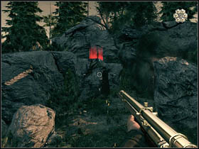 Being on the top turn around and start shooting towards approaching enemies - Chapter XII - Walkthrough - Call of Juarez: Bound in Blood - Game Guide and Walkthrough