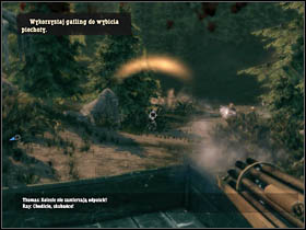 After awhile the wagon with the heavy machine gun will approach from the nearby forest [3] - Chapter XII - Walkthrough - Call of Juarez: Bound in Blood - Game Guide and Walkthrough