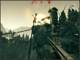 Now is the time to use the sniper rifle - Chapter XI - Walkthrough - part 1 - Call of Juarez: Bound in Blood - Game Guide and Walkthrough