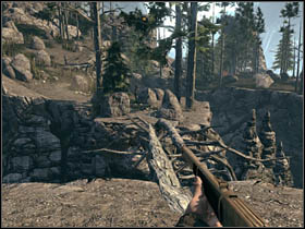 The second unique task for Thomas will start at the end of the chapter after leaving a big and beautiful cove - Chapter X - Brothers - Call of Juarez: Bound in Blood - Game Guide and Walkthrough