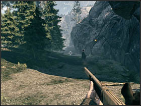 Then jump on your horse and continue the ride (follow your brother and wagons) - Chapter X - Walkthrough - Call of Juarez: Bound in Blood - Game Guide and Walkthrough