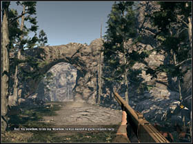 Several dozen meters further a short cut-scene will be triggered - Chapter X - Walkthrough - Call of Juarez: Bound in Blood - Game Guide and Walkthrough