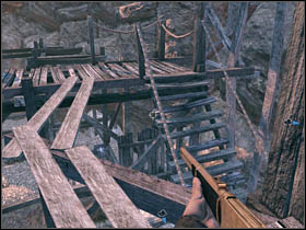 Further way until the end of the chapter will lead you down the mountain and that's way do not waste your time and follow your brother - Chapter IX - Walkthrough - part 1 - Call of Juarez: Bound in Blood - Game Guide and Walkthrough