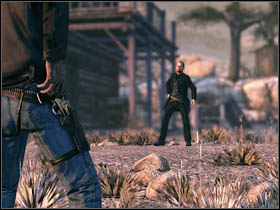 Being upstairs open the door - Chapter VIII - Walkthrough - Call of Juarez: Bound in Blood - Game Guide and Walkthrough