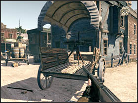 As I mentioned before Ray will get a chance to put his hands on that weapon - Chapter VII - Brothers - Call of Juarez: Bound in Blood - Game Guide and Walkthrough