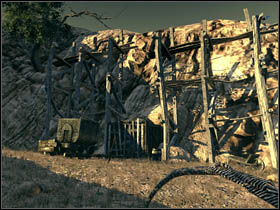 After leaving the hideout of bandits who stolen treasures turn left and go along the line of rock - Chapter V - Secrets - Call of Juarez: Bound in Blood - Game Guide and Walkthrough