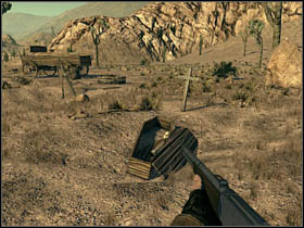 Near to the building where Ramos will hide (at the end of that mission) - Chapter V - Secrets - Call of Juarez: Bound in Blood - Game Guide and Walkthrough