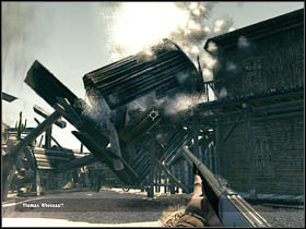 They will separate each other after leaving the characteristic mansion - Chapter V - Brothers - Call of Juarez: Bound in Blood - Game Guide and Walkthrough