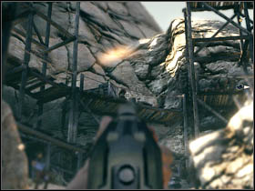 Further way leads you up on the hill (follow you brother) - Chapter V - Walkthrough - Call of Juarez: Bound in Blood - Game Guide and Walkthrough