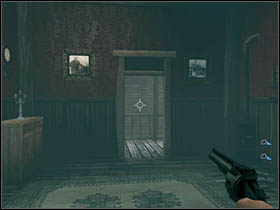 Being inside that saloon you can kill few enemies through windows but this is not necessary - Chapter III - Walkthrough - Call of Juarez: Bound in Blood - Game Guide and Walkthrough