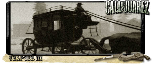 Third chapter is the first one which gives us possibility to choose between two brothers McCall, Thomas and Ray - Chapter III - Walkthrough - Call of Juarez: Bound in Blood - Game Guide and Walkthrough