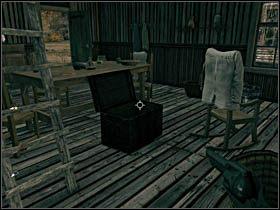 Second secret is located in the third house (ground floor) in a place where you fight with many opponents, next to the row with seven buildings (after leaving the barn through the back exit) - Chapter II - Secrets - Call of Juarez: Bound in Blood - Game Guide and Walkthrough
