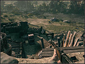 After obviating the danger a short conversation will be started - Chapter I - Walkthrough - part 2 - Call of Juarez: Bound in Blood - Game Guide and Walkthrough