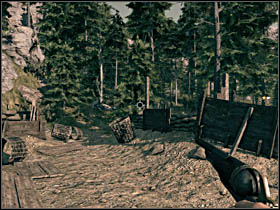 The defense of the right flank is going to be a bit more challenging - Chapter I - Walkthrough - part 1 - Call of Juarez: Bound in Blood - Game Guide and Walkthrough