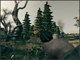 The soldier during the conversation will ask you to follow him in order to reach the attacked left flank [2] - Chapter I - Walkthrough - part 1 - Call of Juarez: Bound in Blood - Game Guide and Walkthrough