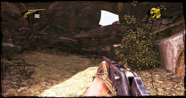 Escape through the cave - Episode 3 - A Bullet for the Old Man - Walkthrough - Call of Juarez: Gunslinger - Game Guide and Walkthrough