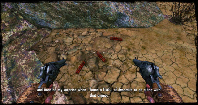 Finding dynamite - Episode 3 - A Bullet for the Old Man - Walkthrough - Call of Juarez: Gunslinger - Game Guide and Walkthrough