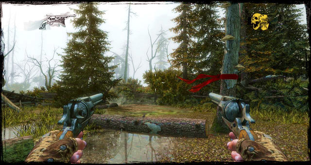 The first red scarf; they will be showing you the way - Episode 9 - Bounty Hunter is Still My Name - Walkthrough - Call of Juarez: Gunslinger - Game Guide and Walkthrough