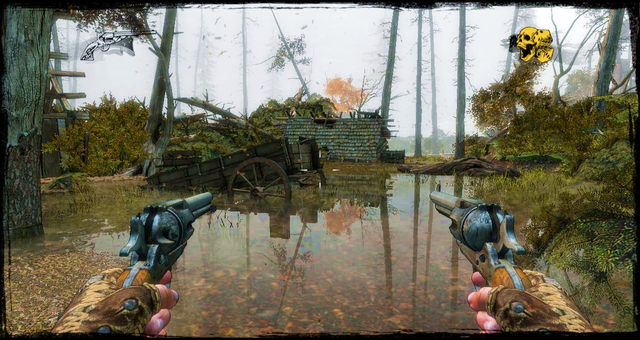 The collapsed wagon - Episode 9 - Bounty Hunter is Still My Name - Walkthrough - Call of Juarez: Gunslinger - Game Guide and Walkthrough