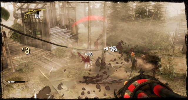 The gatling gun is in your hands now - Episode 9 - Bounty Hunter is Still My Name - Walkthrough - Call of Juarez: Gunslinger - Game Guide and Walkthrough