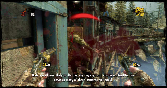 Plank battle - Episode 10 - Not So Great Train Robbery - Walkthrough - Call of Juarez: Gunslinger - Game Guide and Walkthrough